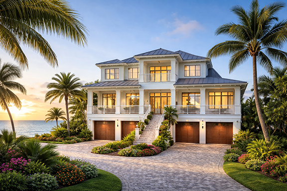 Beautiful coastal residence
